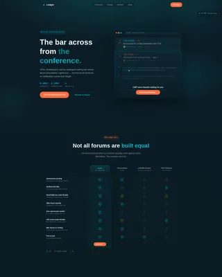Accounting Digital Presence Comparison Website Template