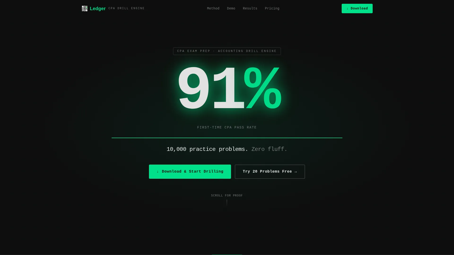 Accounting Digital Presence Professional Website Template