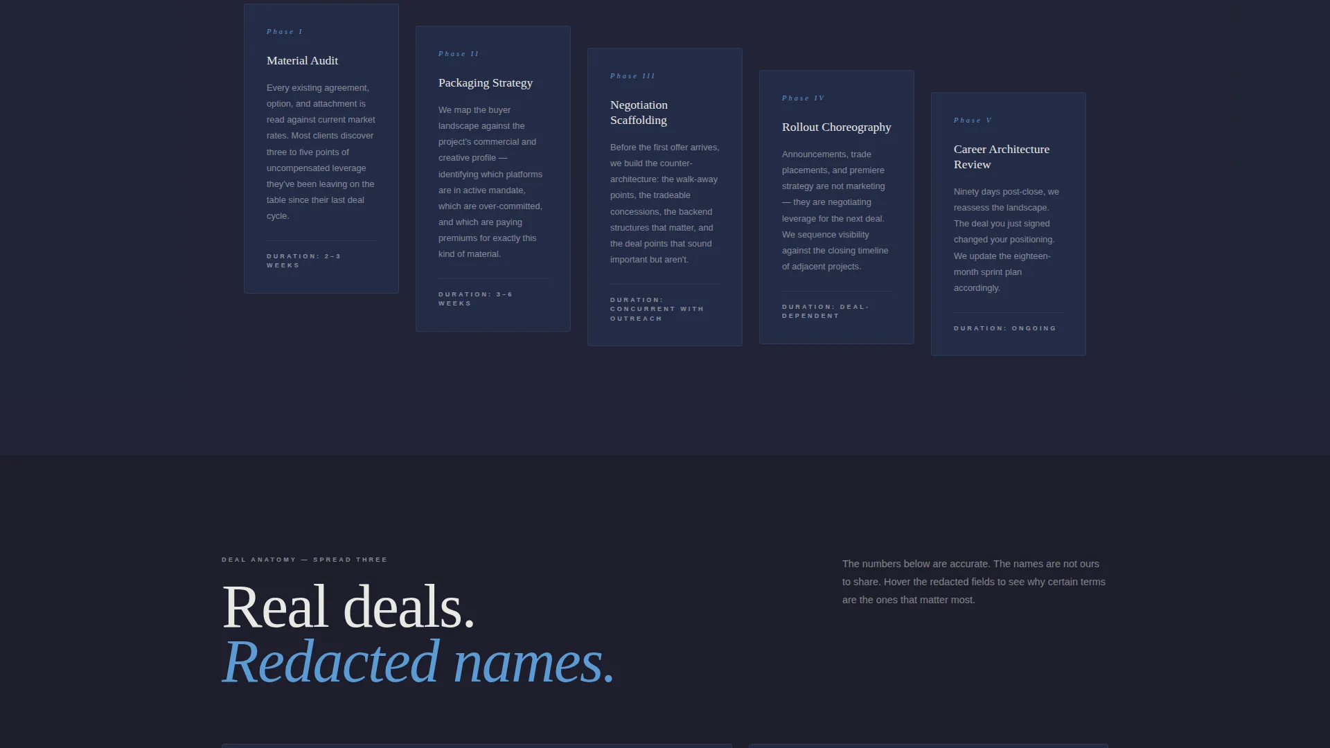 Specialist Entertainment Consulting Blog & Content Website Template