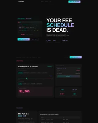 Accounting Digital Presence Pricing & Packages Website Template