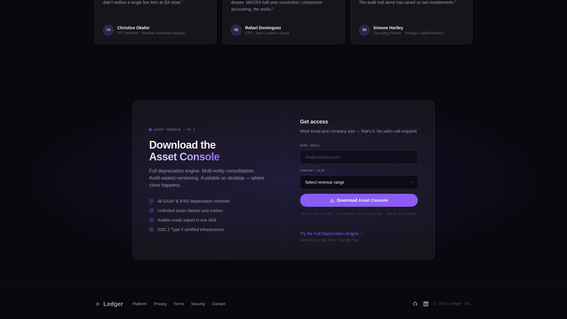 Accounting Firm Software Cost Estimator Website Template