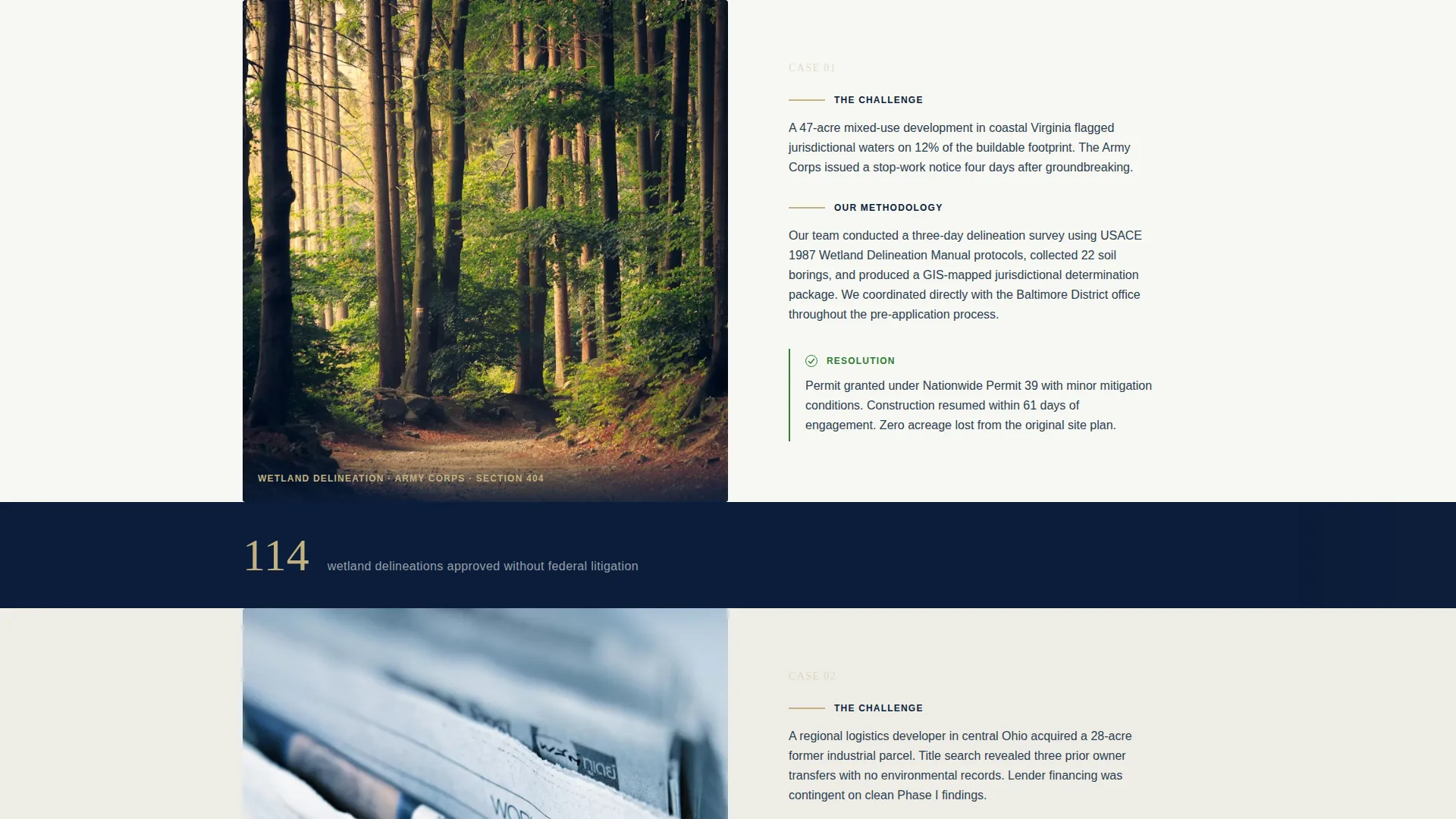 Consulting & Advisory Professional Website Template