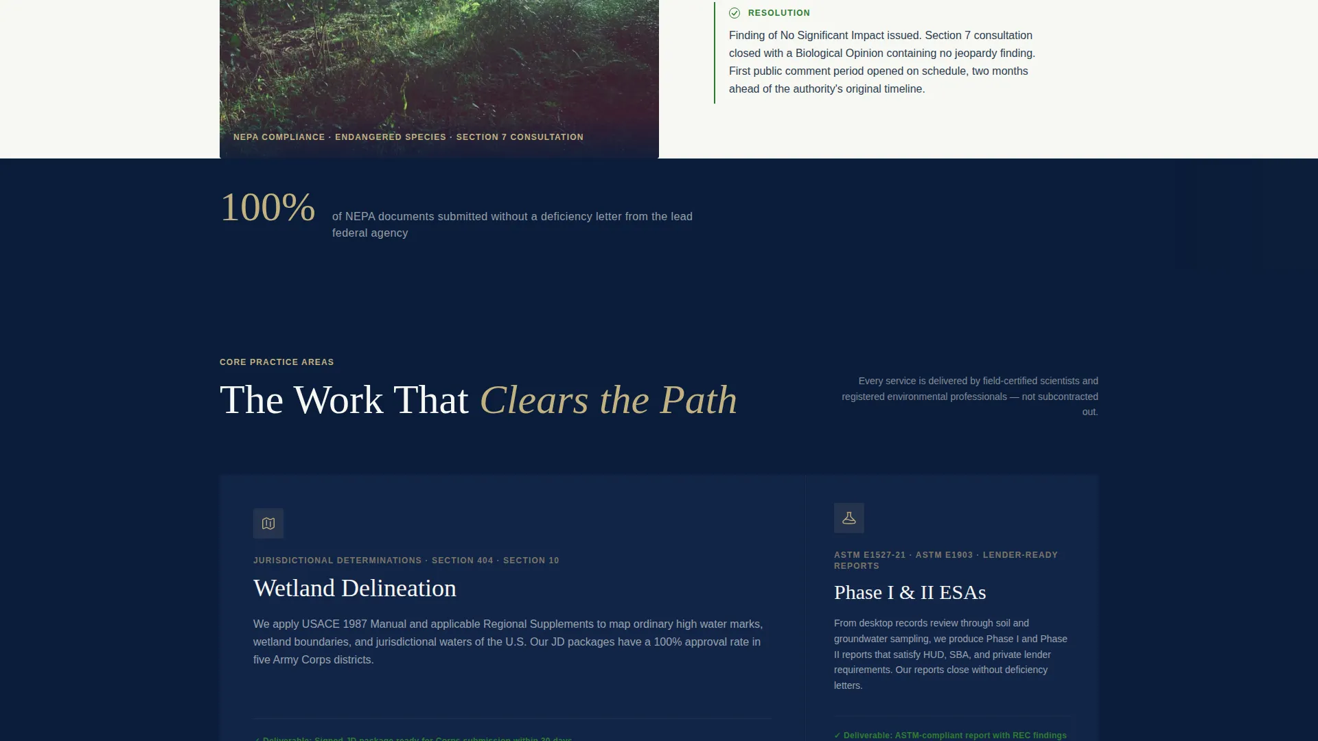 Consulting & Advisory Professional Website Template
