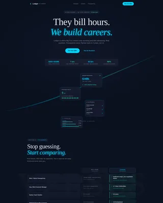 Accounting Firm Careers Landing Page Template