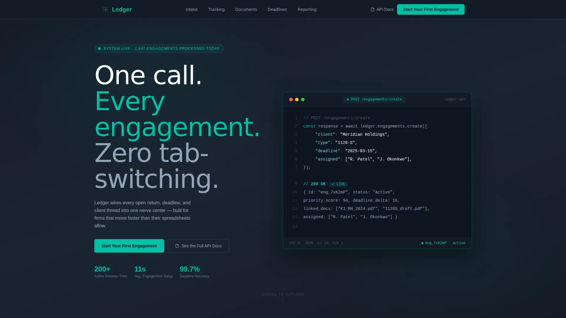 Accounting Firm Software Careers Website Template