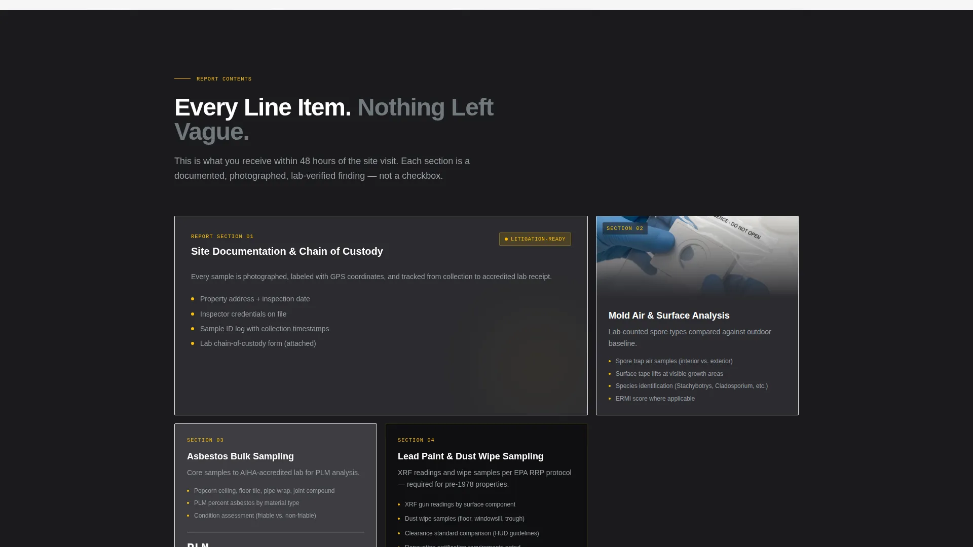 Expert Home Inspection Landing Page Template