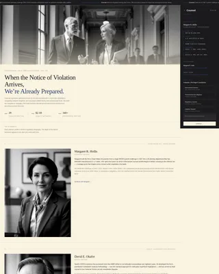 Complete Law Firm & Attorney Appointment Booking Website Template