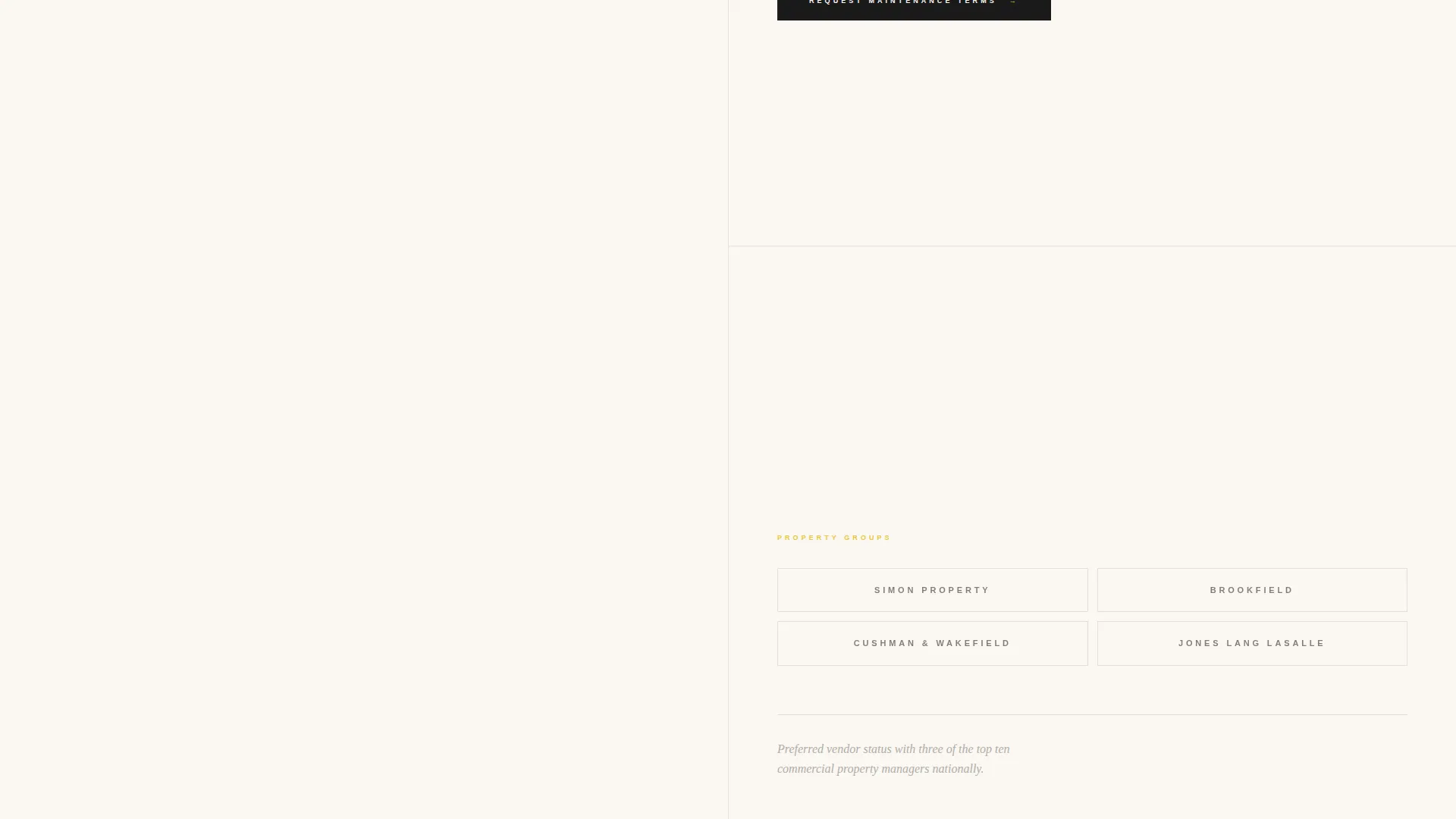 Escalator Technician Portfolio Landing Page Template