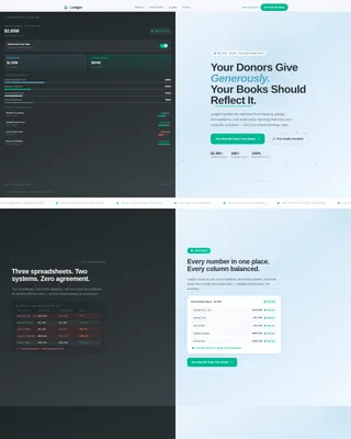 Expert Accounting Firm Software Professional Website Template
