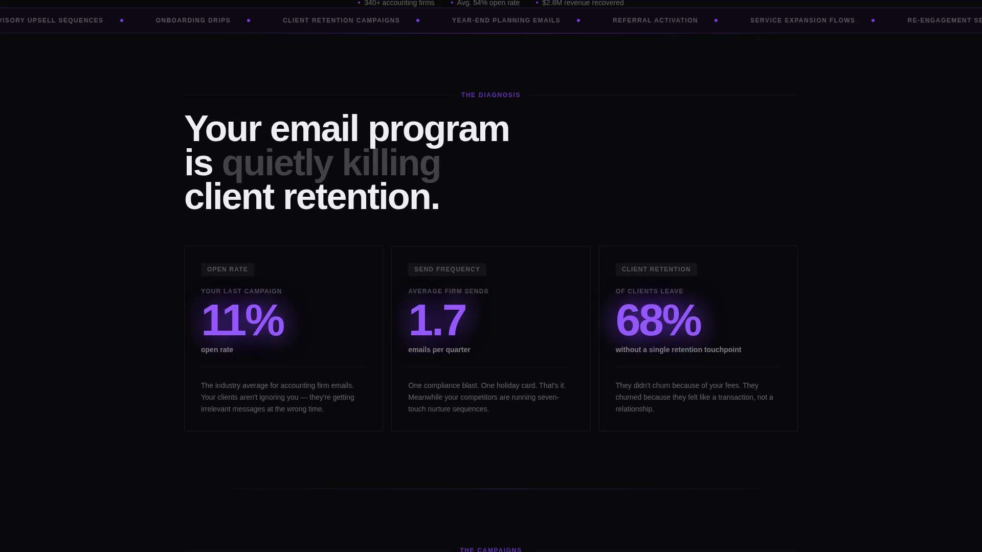 Accounting Firm Software Professional Website Template