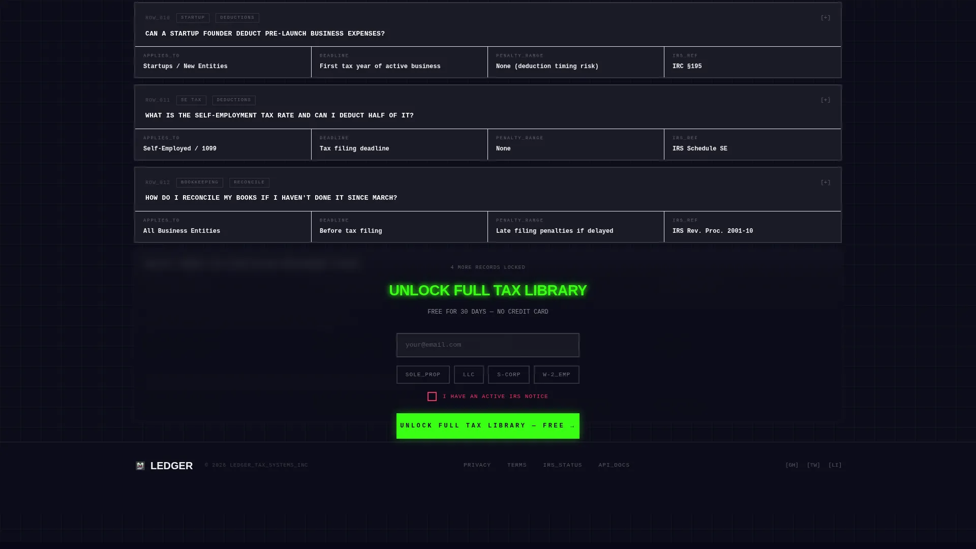 Intelligent Finance Tracking Landing Page Template