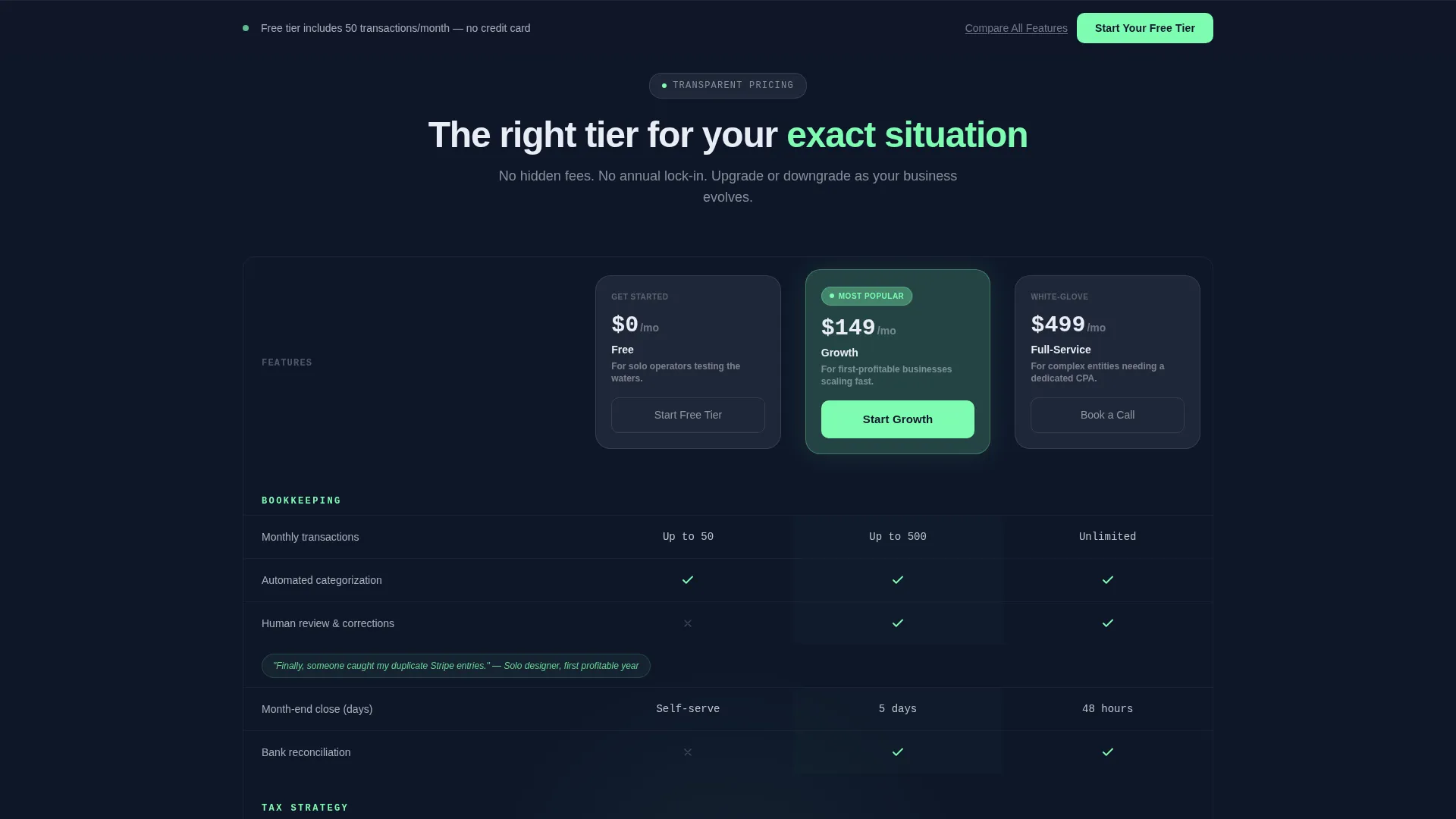 Accounting Firm Professional Website Template