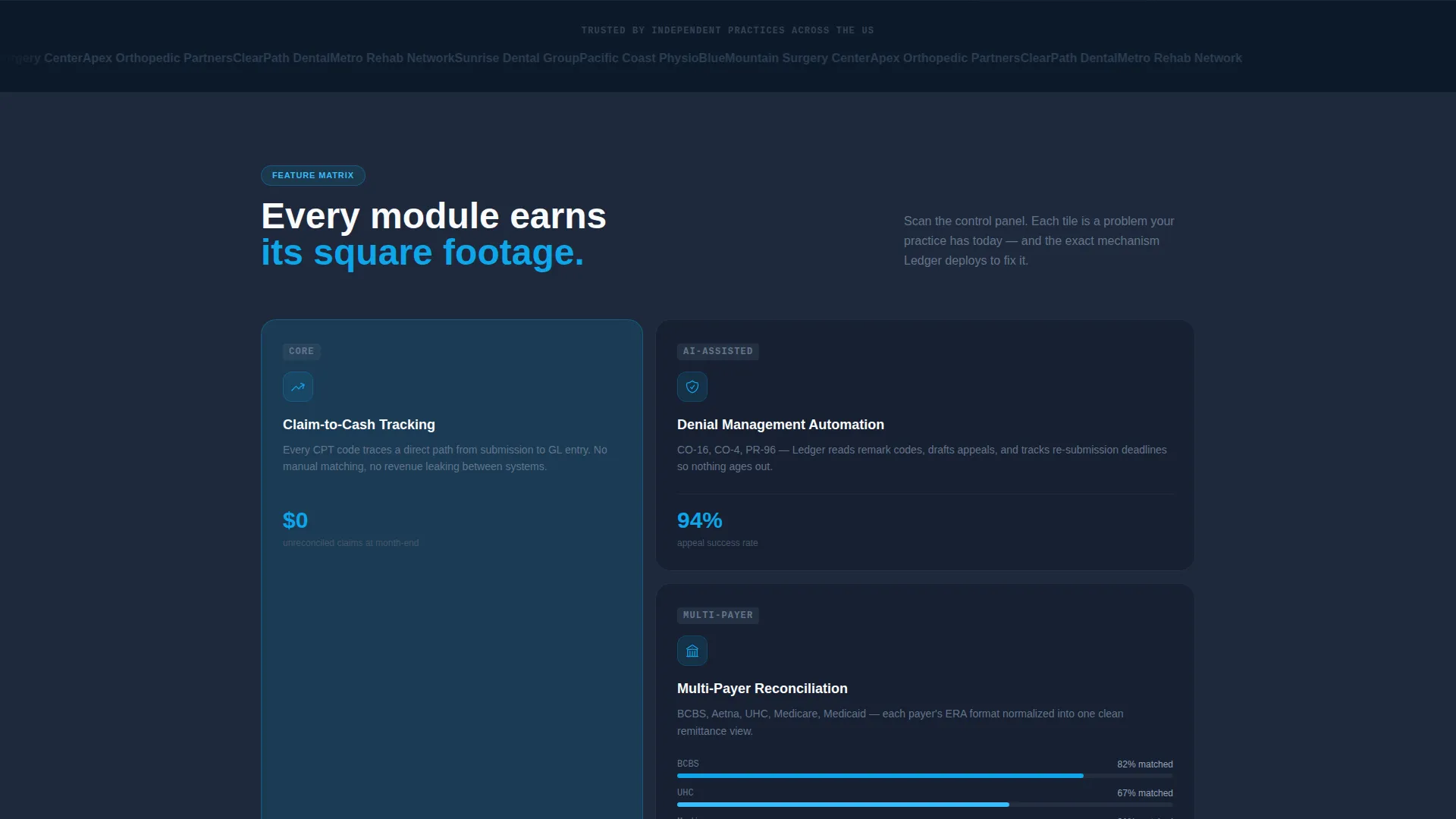 Accounting Firm Software Professional Website Template