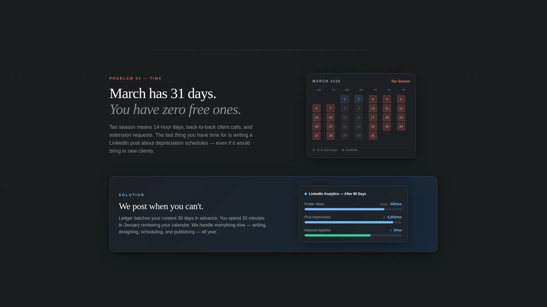 Accounting Firm Software Professional Website Template