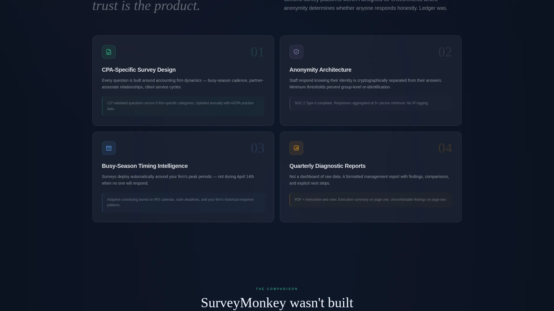 Accounting Firm Software Comparison Website Template