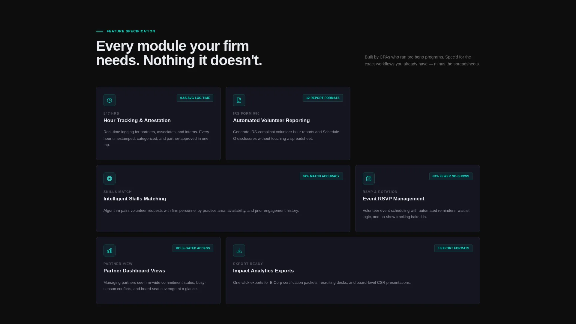 Accounting Firm Software Professional Website Template