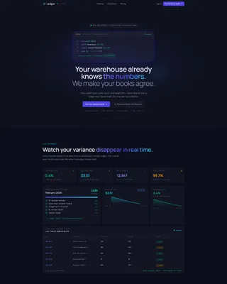 Premium Accounting Firm Software Professional Website Template