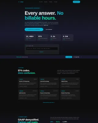 Accounting Digital Presence Complete Professional Website Template