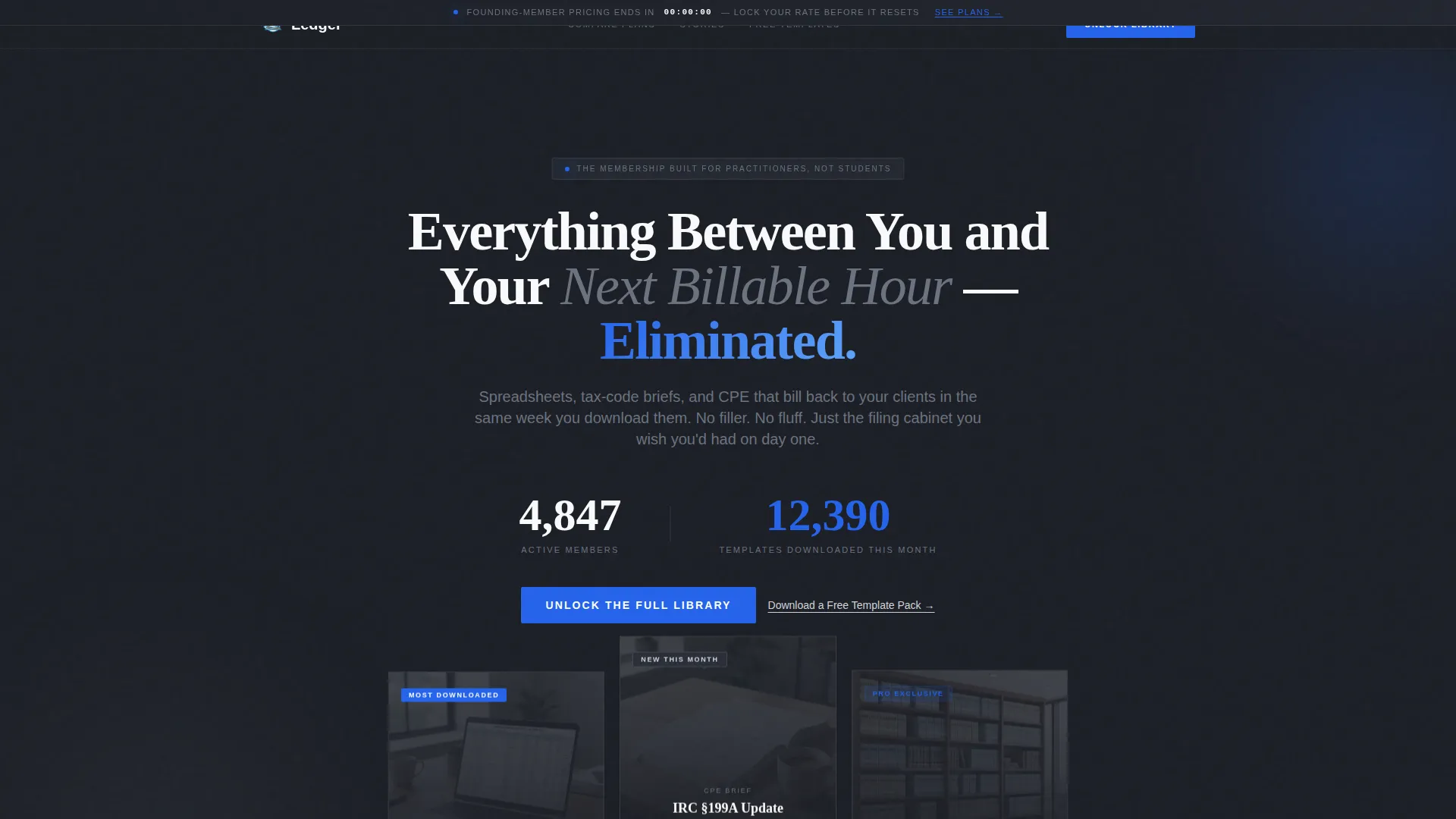 Accounting Digital Presence Advanced Professional Website Template