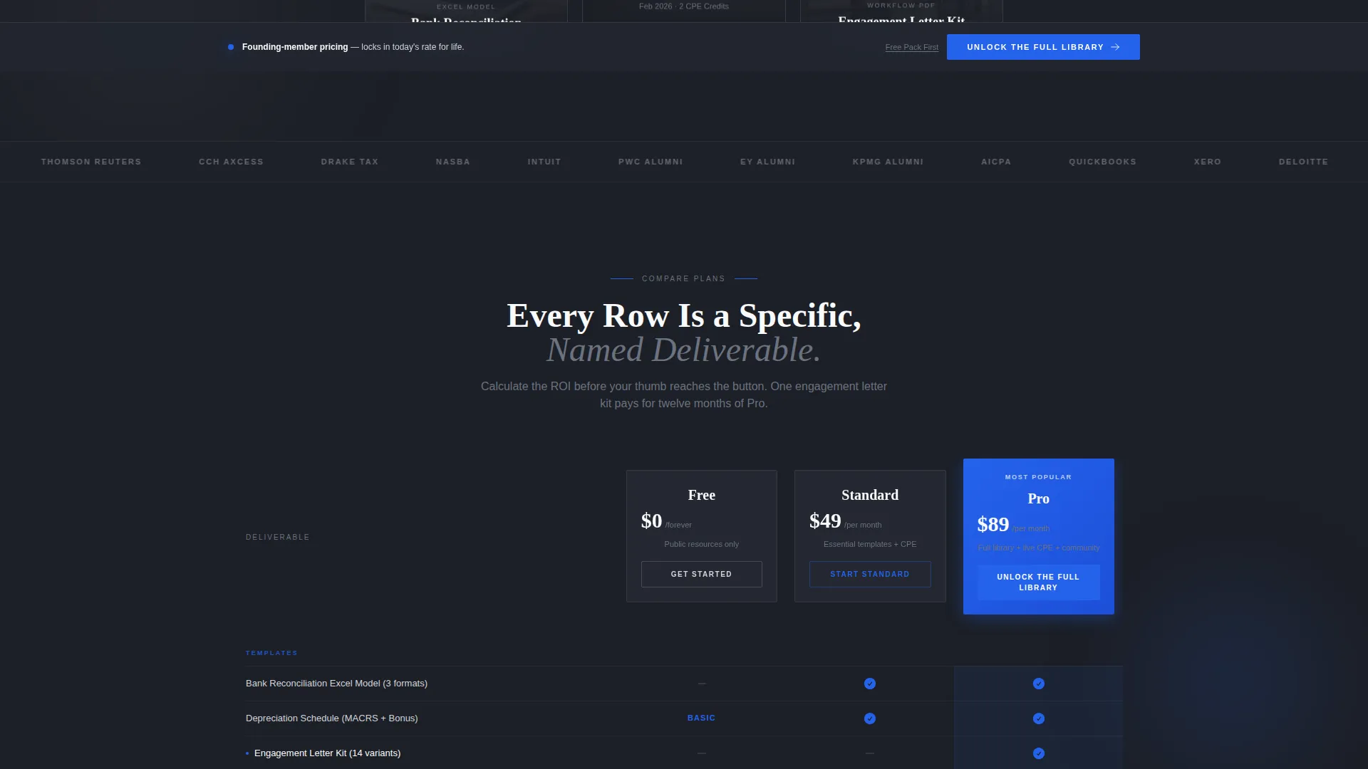 Accounting Digital Presence Advanced Professional Website Template