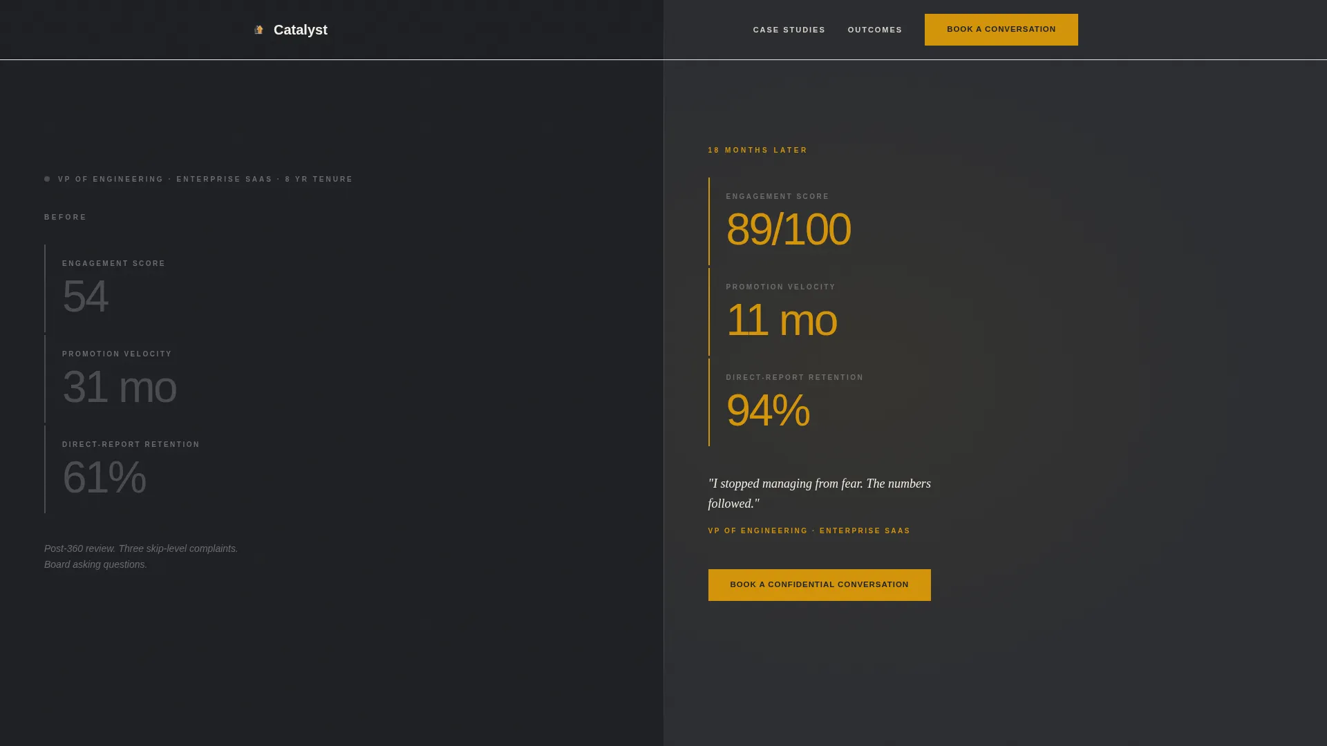 Executive Coach Booking Website Template