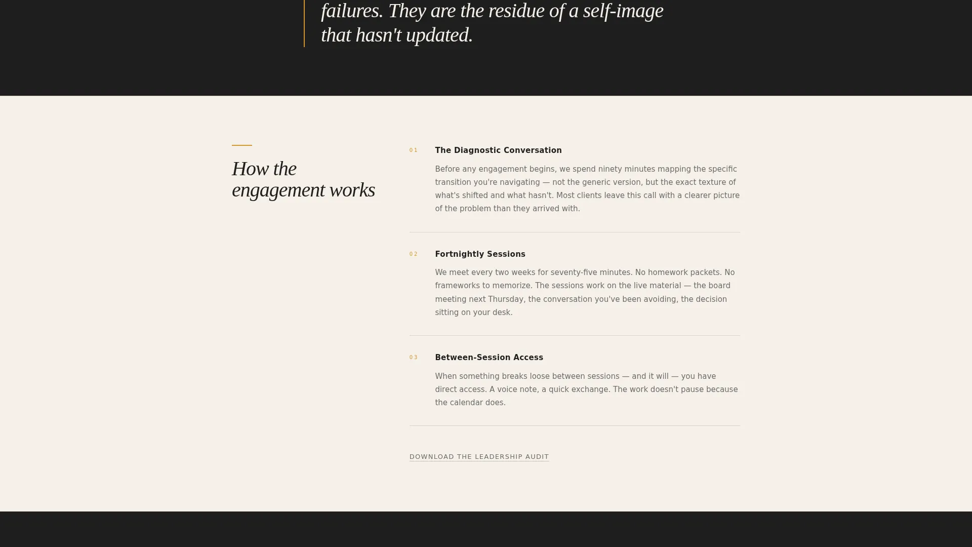 Executive Coach Reviews Website Template