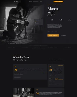 Skilled Farrier Services Landing Page Template