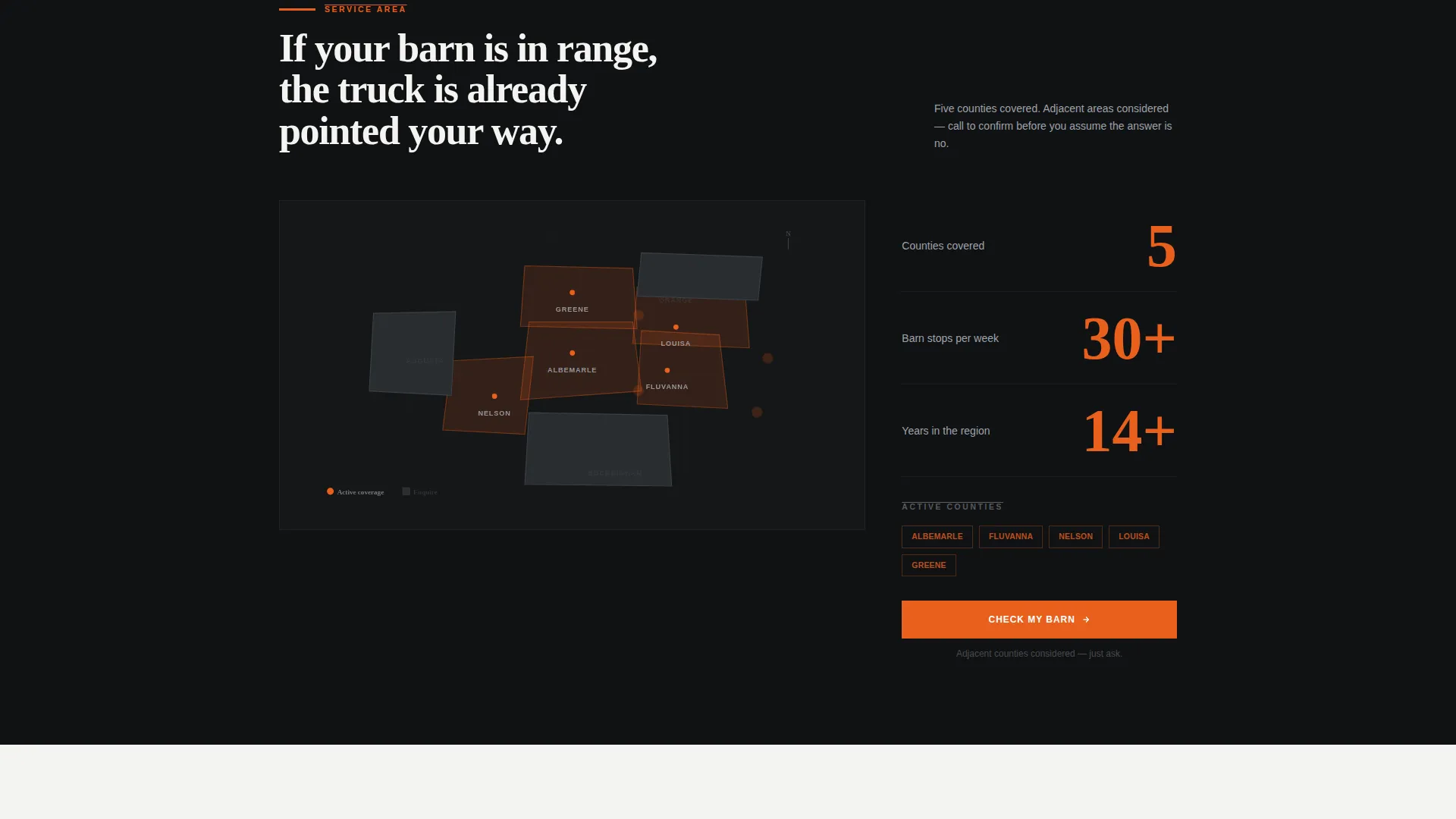 Farrier Booking Website Template