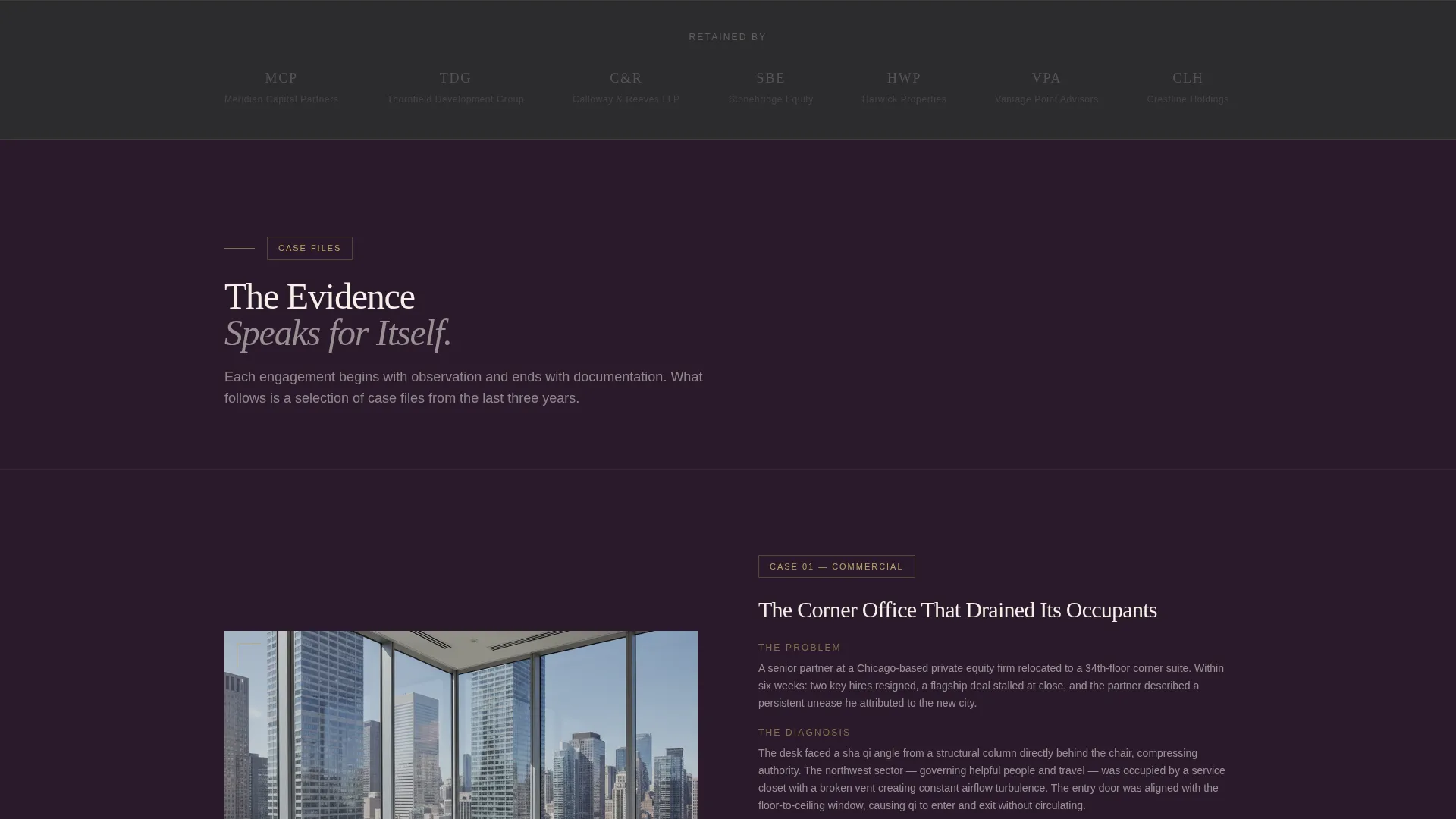 Expert Feng Shui Consultation Landing Page Template