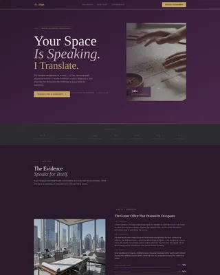 Expert Feng Shui Consultation Landing Page Template