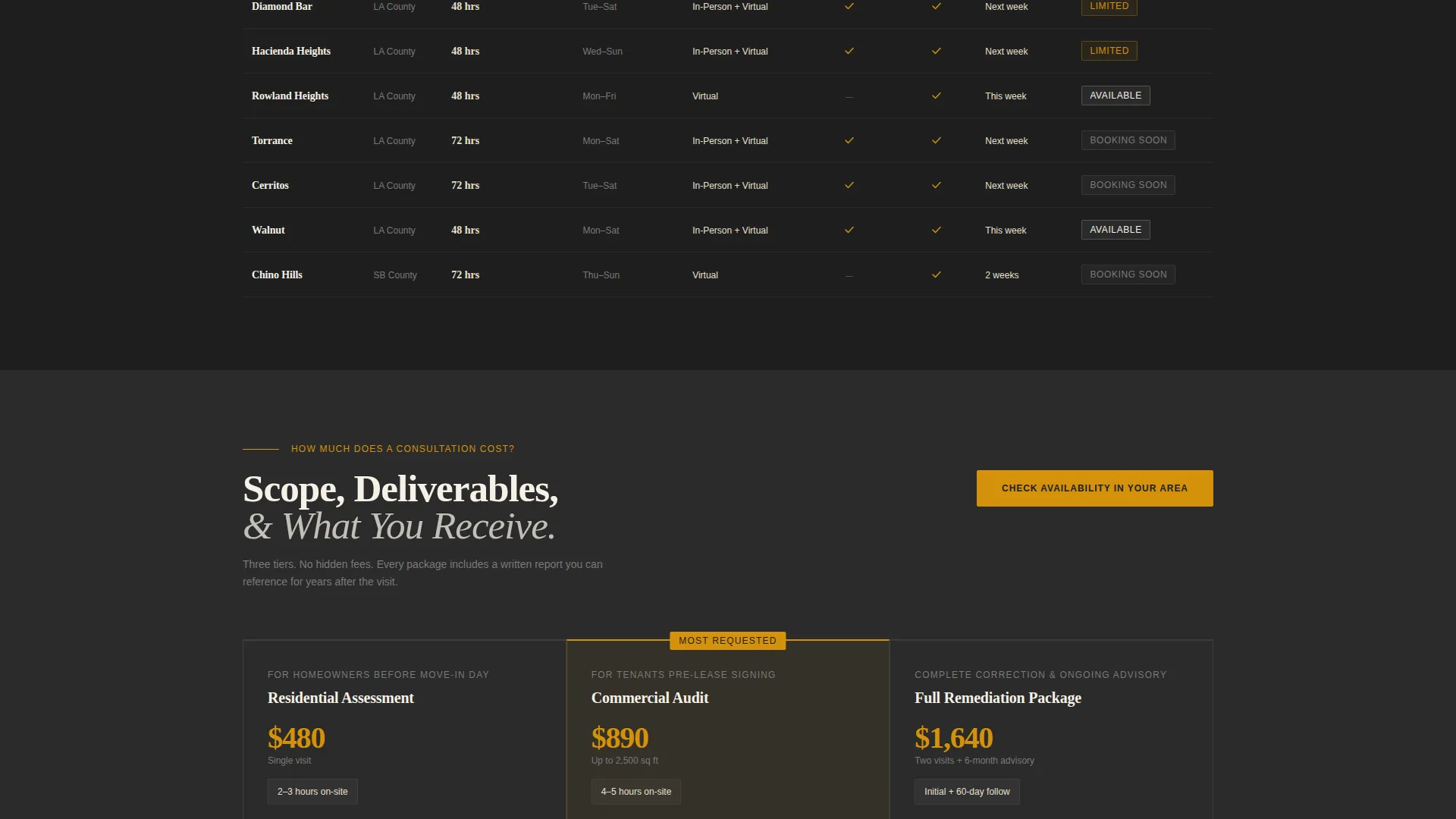 Feng Shui Consultant Booking Website Template