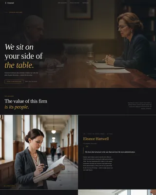 Management Consulting Blog Website Template
