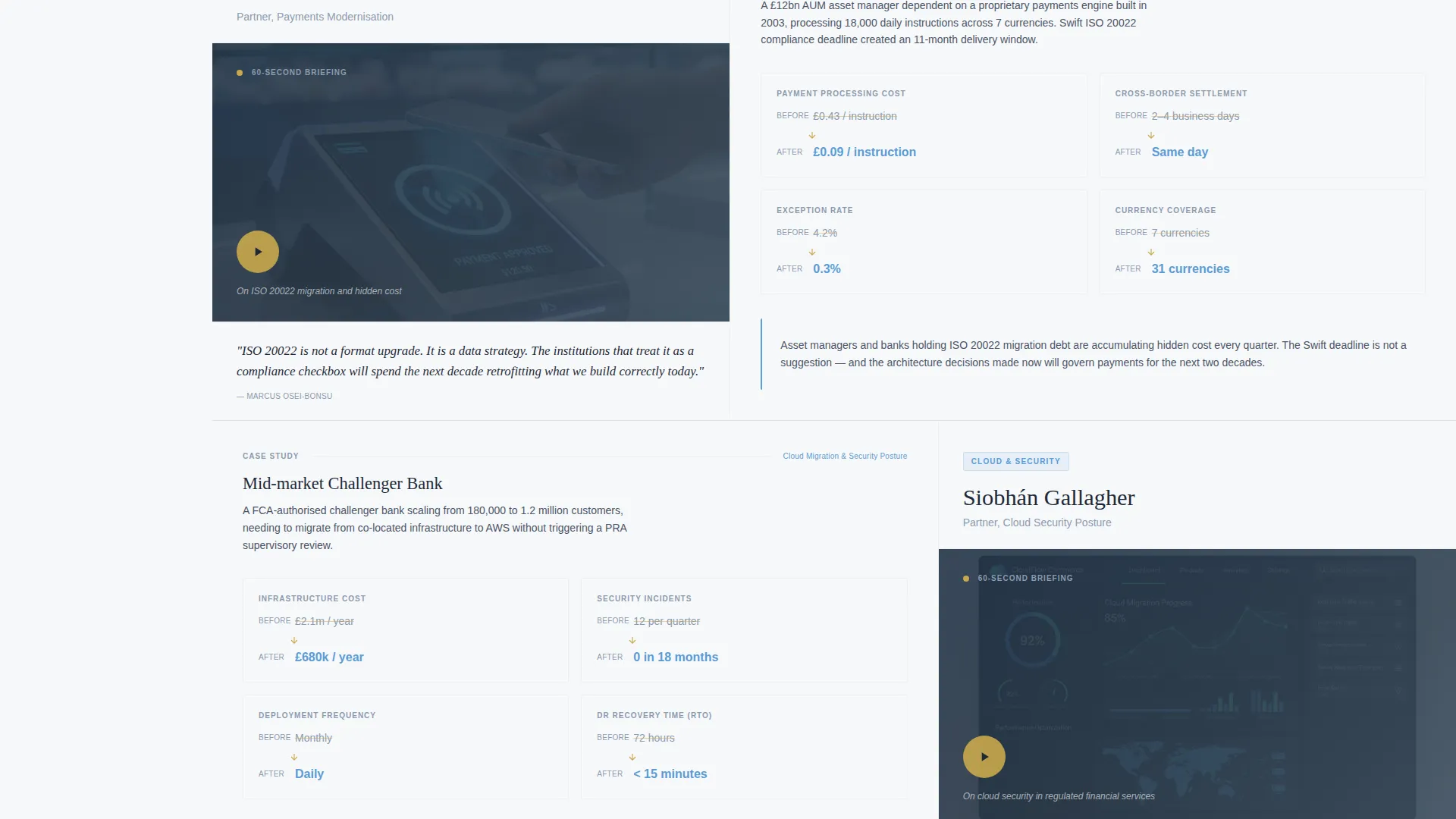 Financial Services Consulting Privacy Policy Website Template