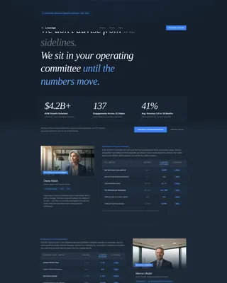 Financial Services Consulting Professional Website Template