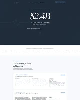 Financial Services Consulting Booking Website Template