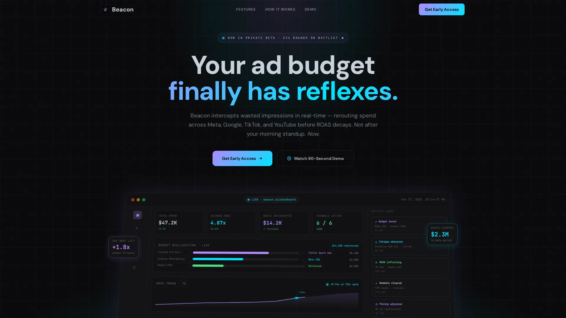 Adtech Coming Soon Landing Page Template