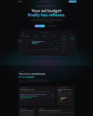Adtech Coming Soon Landing Page Template
