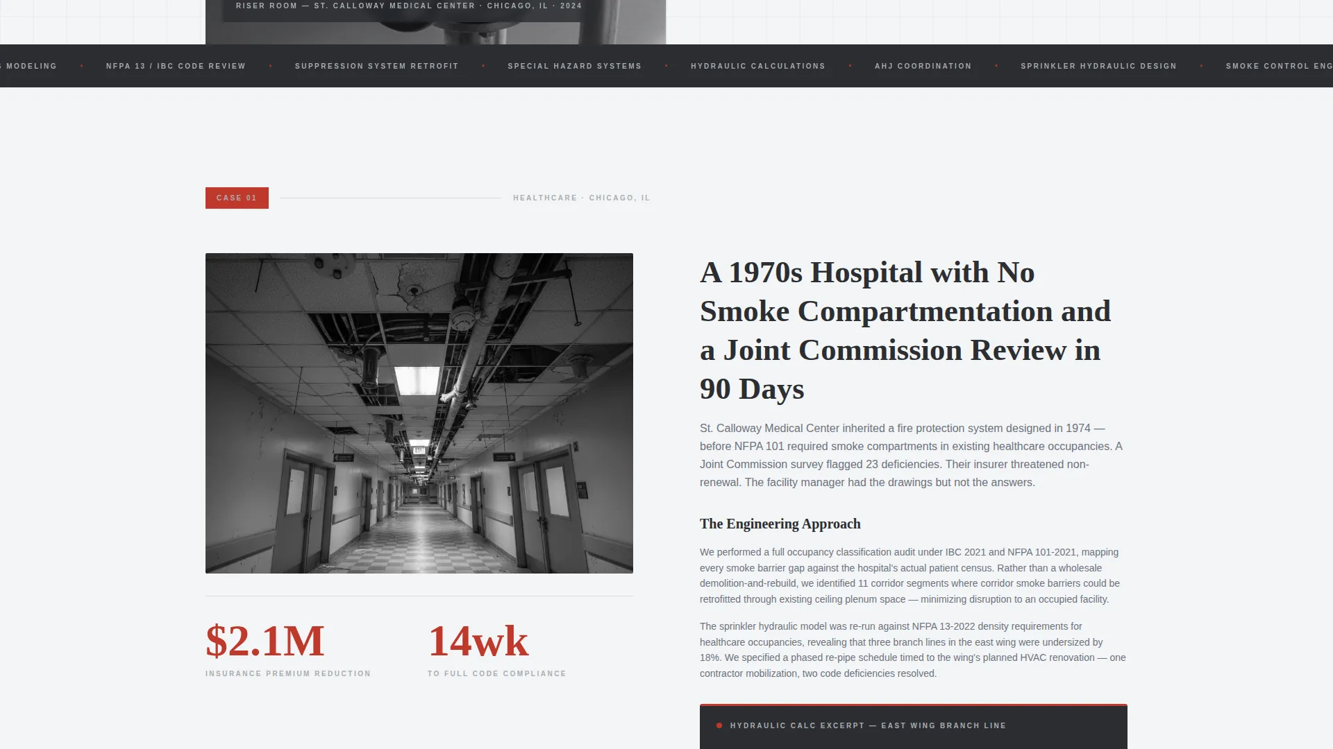 Engineering Consulting Portfolio Website Template