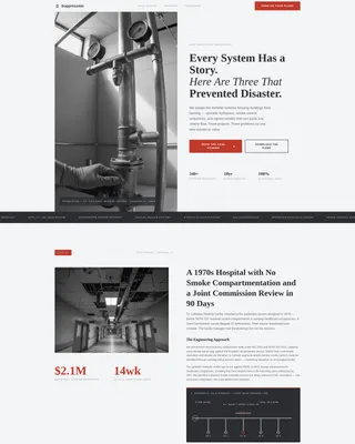 Engineering Consulting Portfolio Website Template
