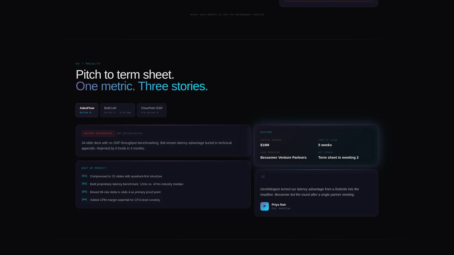 Razor-Sharp Adtech Landing Page Template