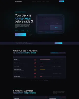 Razor-Sharp Adtech Landing Page Template