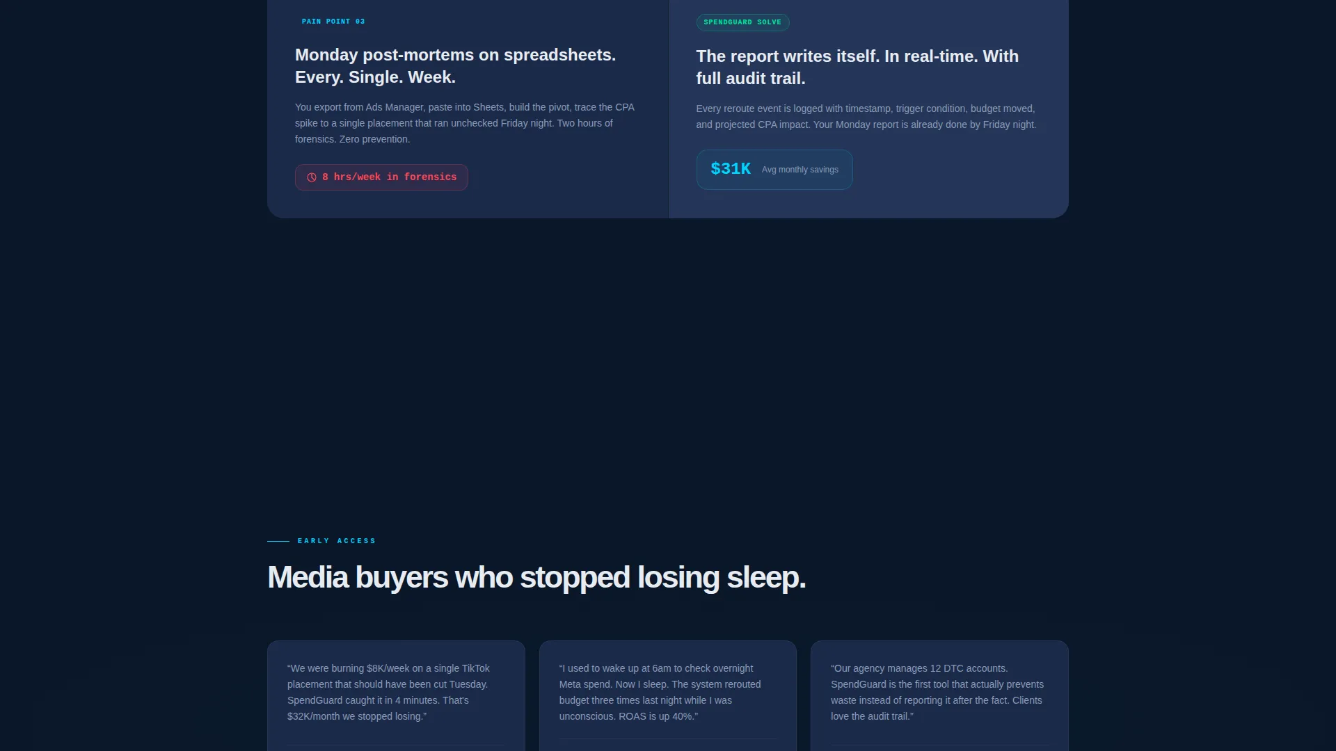 Adtech Waitlist Landing Page Template