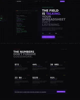 AgTech Startup Professional Website Template