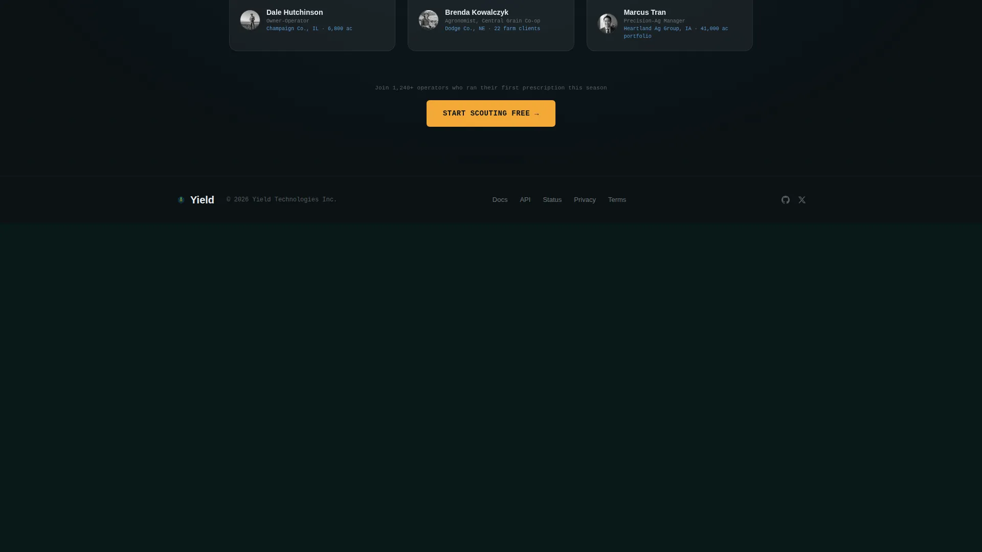 AI for Agriculture Cost Calculator Website Template