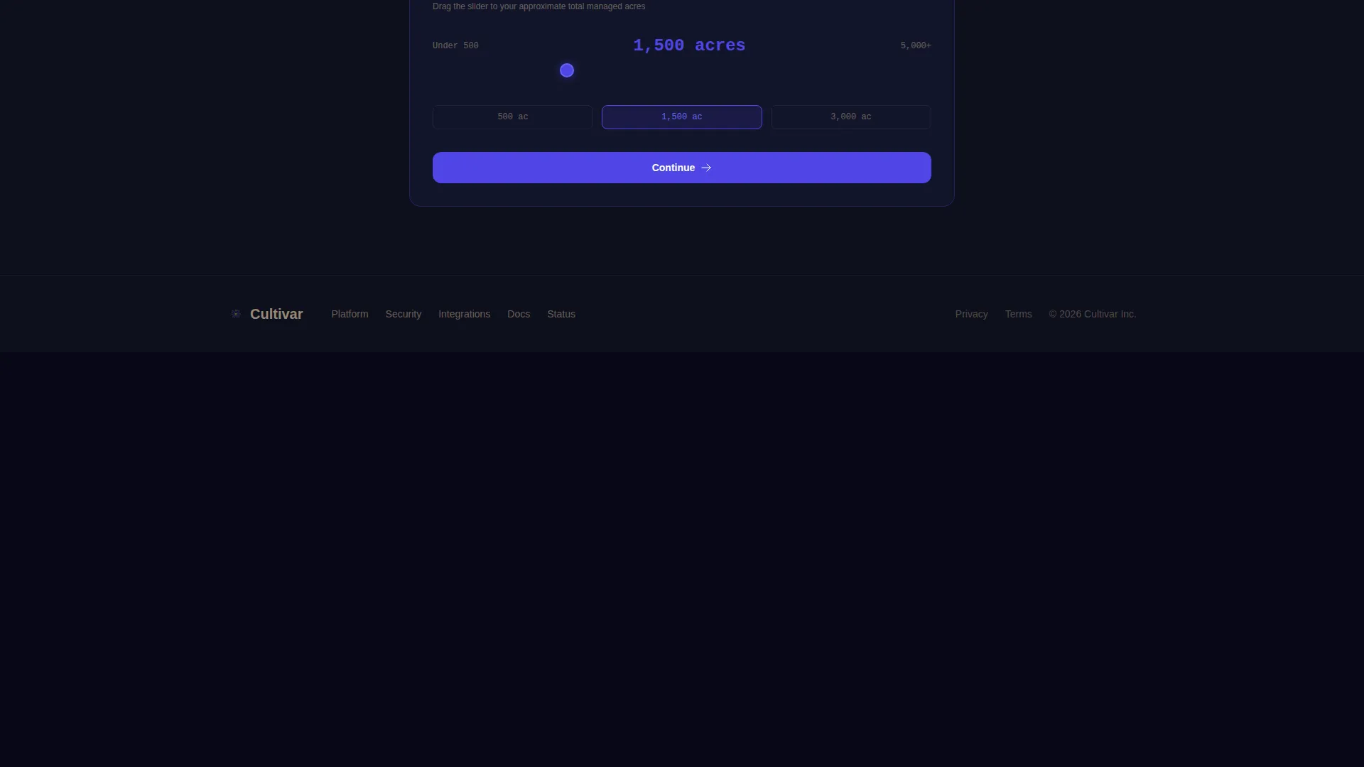 Agriculture ERP Dashboard Landing Page Template