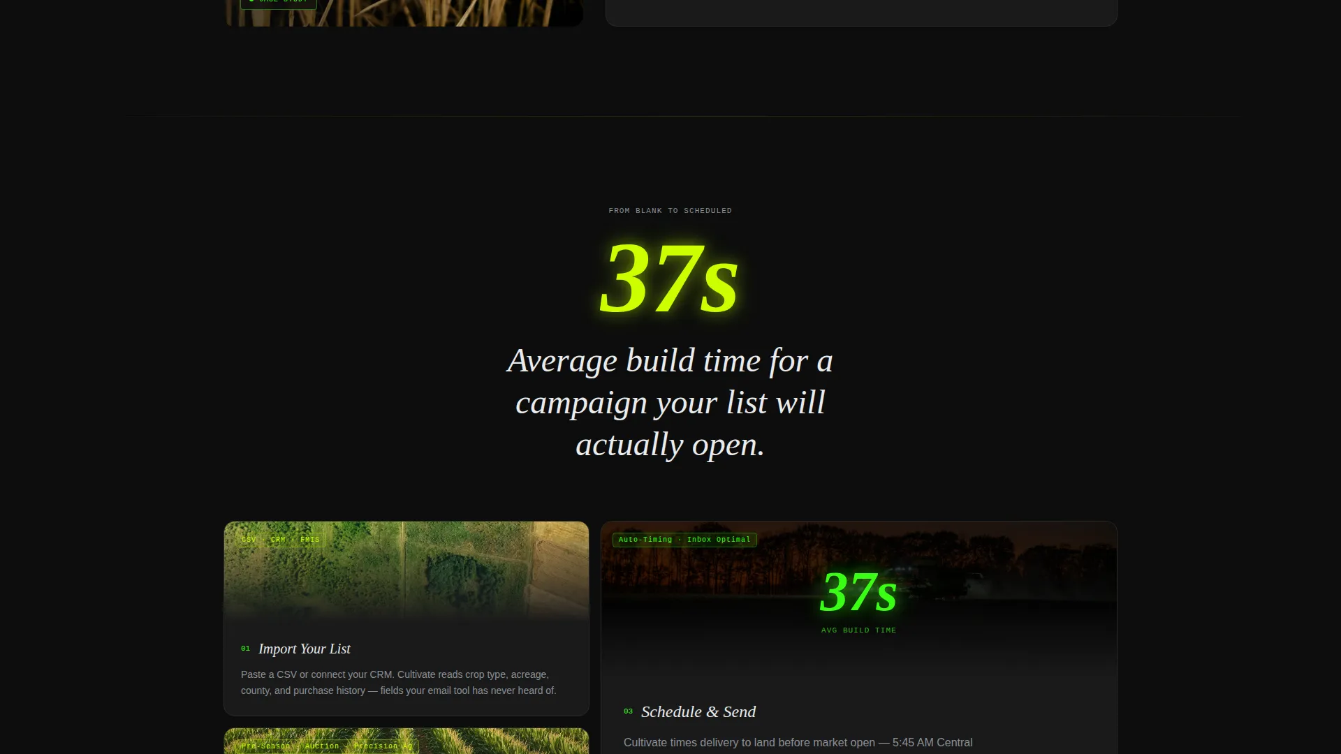 Agriculture Software Professional Website Template