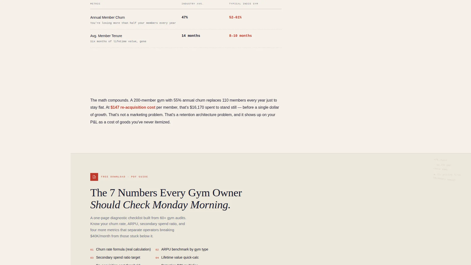Fitness Consulting Pricing Website Template