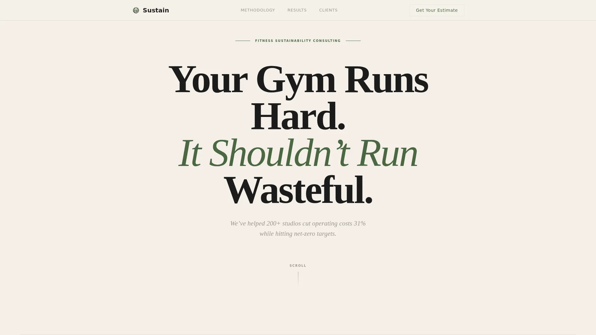 Fitness Consulting Reviews Website Template