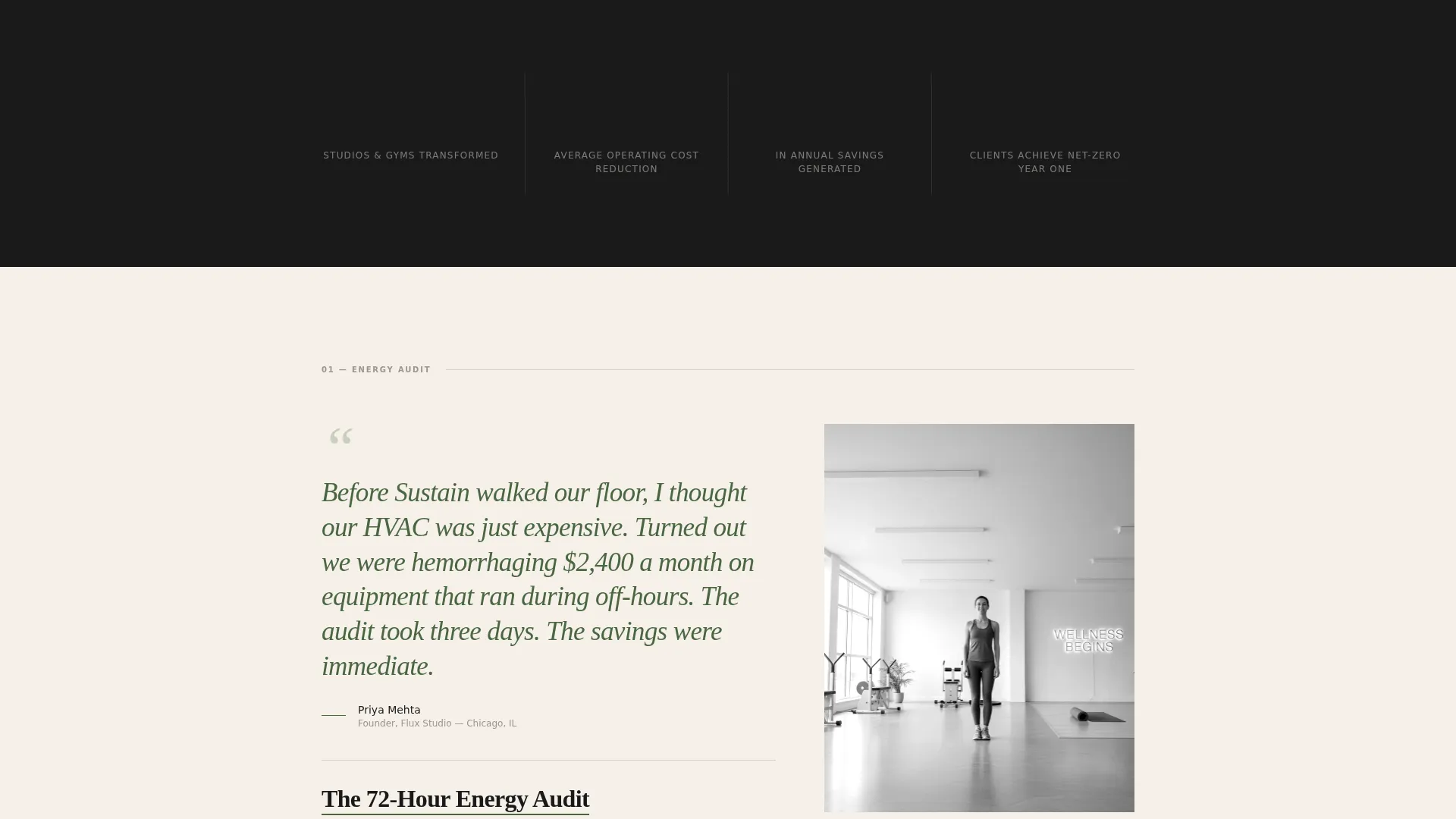 Fitness Consulting Reviews Website Template