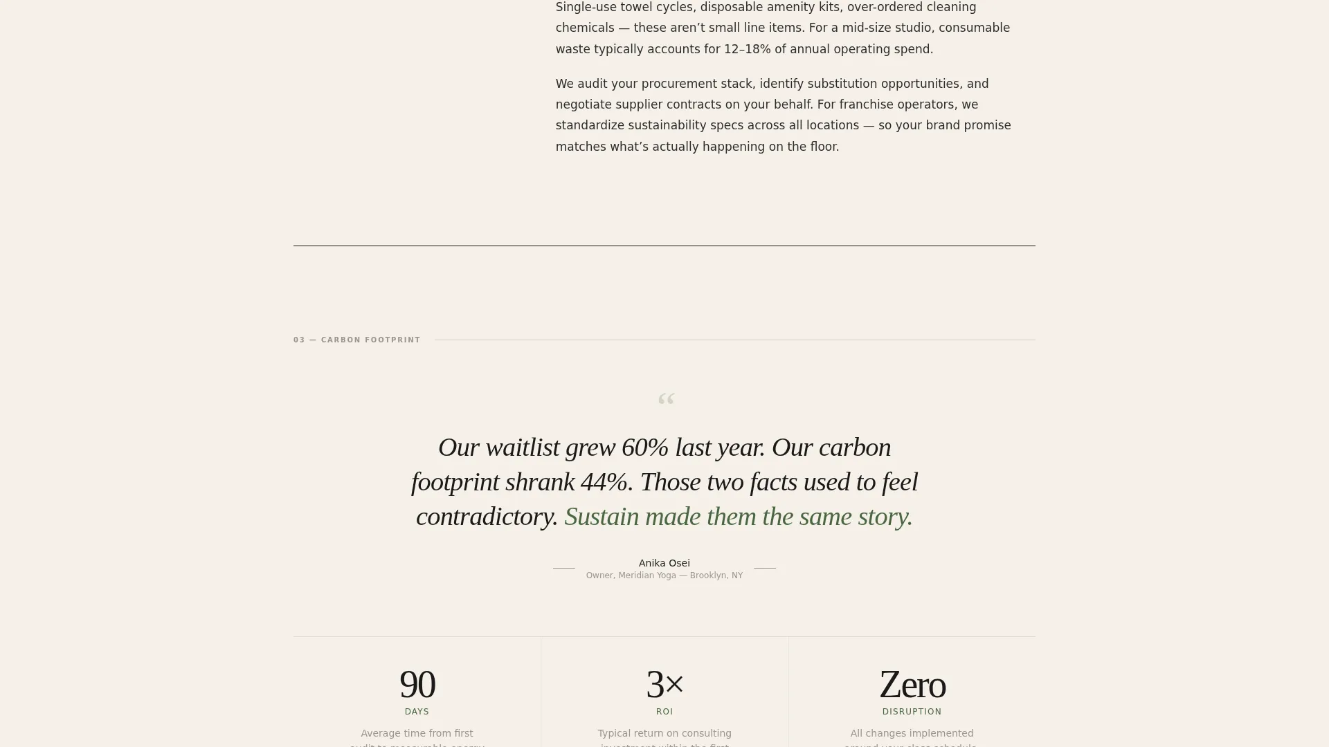 Fitness Consulting Reviews Website Template